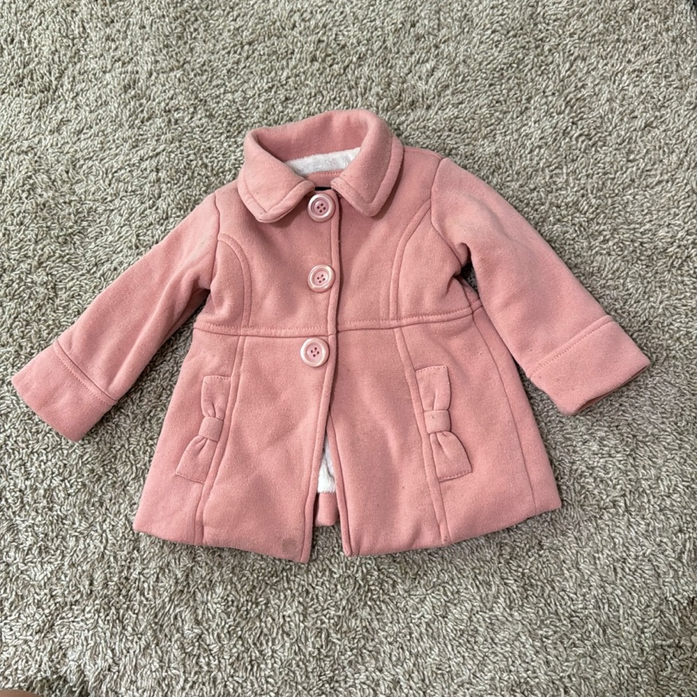 Pink baby PeaCoat